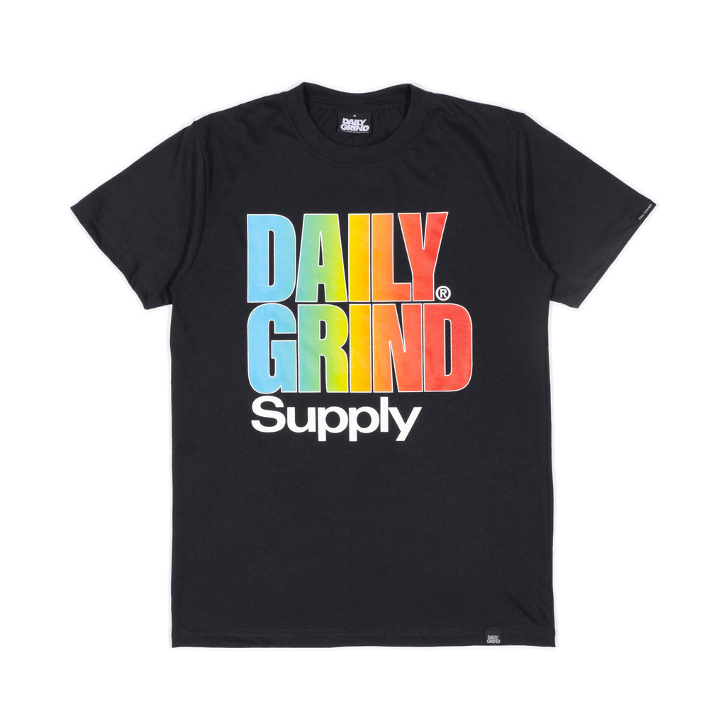 DAILY GRIND BLAZE SUPPLY TSHIRT MAROON