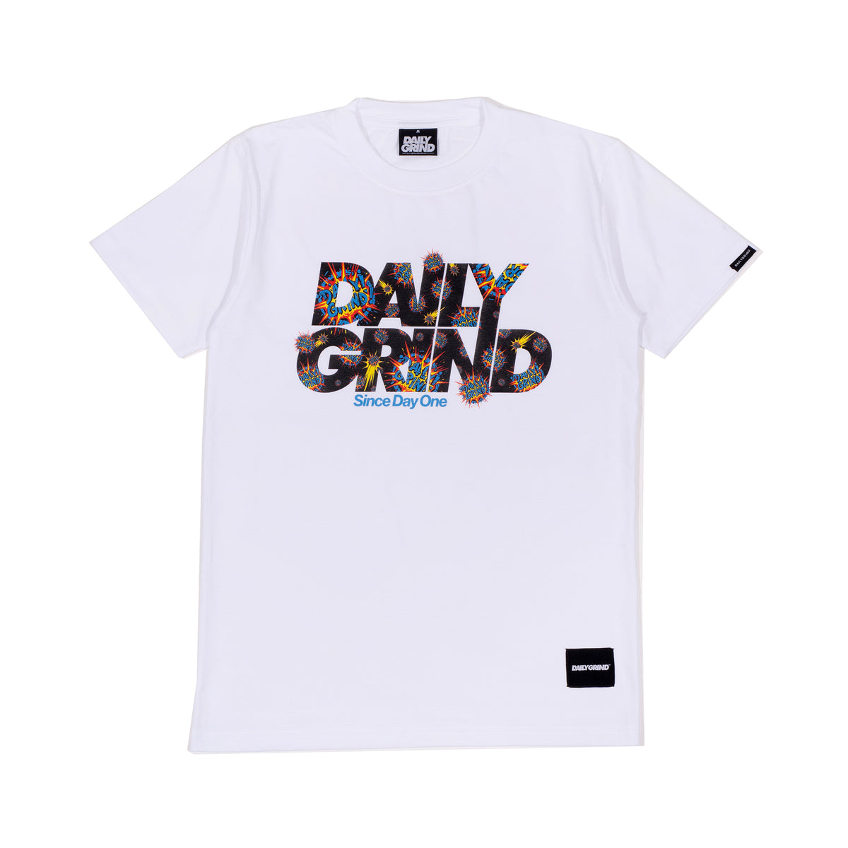 DAILY GRIND EXPLODE TSHIRT WHITE | Daily Grind Store PH