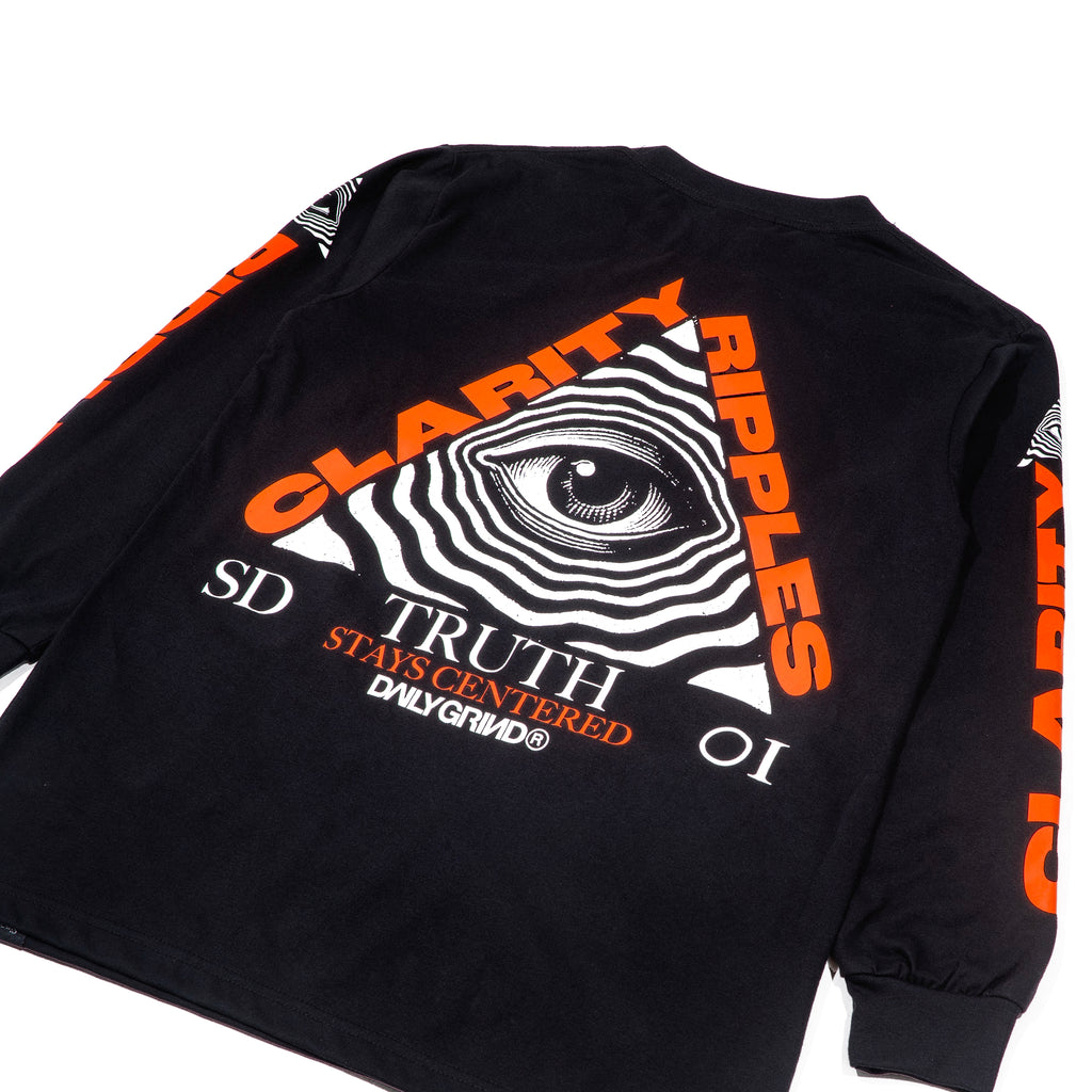 DAILY GRIND ECHO EYE LONGSLEEVES BLACK