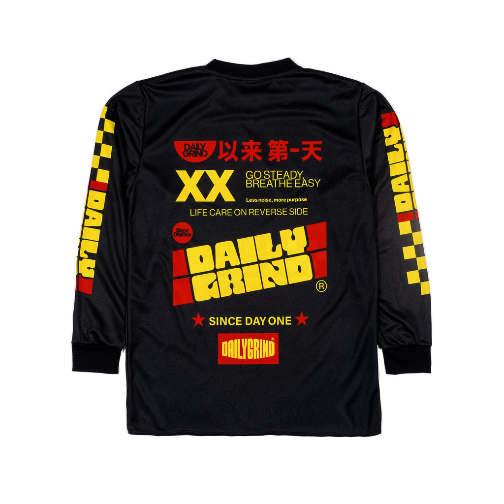 DAILY GRIND FORMLINE JERSEY LONGSLEEVES BLACK