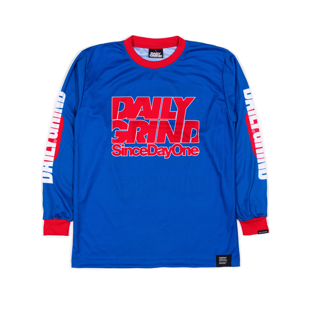 DAILY GRIND STEADYFORM JERSEY LONGSLEEVES BLUE