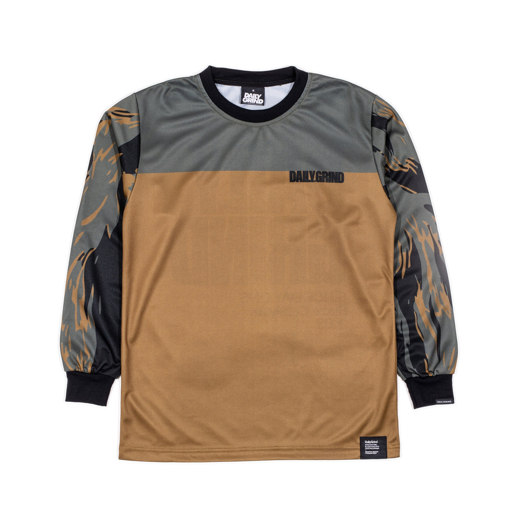 DAILY GRIND BLAZE JERSEY LONGSLEEVES GOLD
