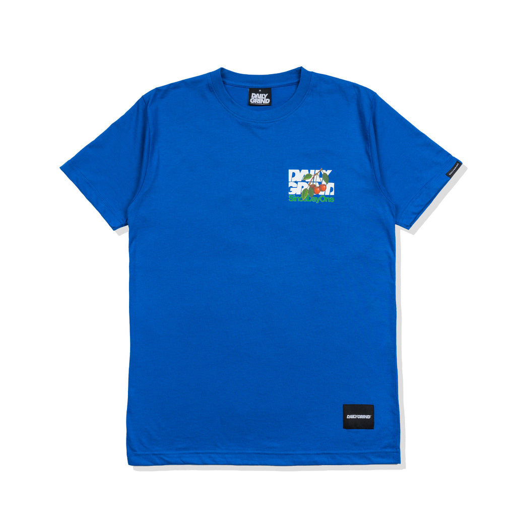 DAILY GRIND SWEET HARVEST TSHIRT ROYAL BLUE