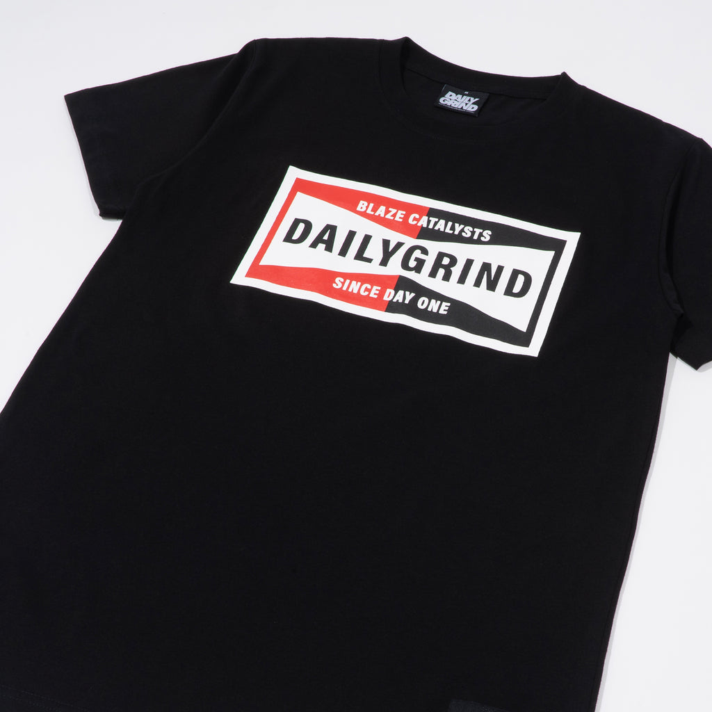DAILY GRIND GLINT TSHIRT BLACK