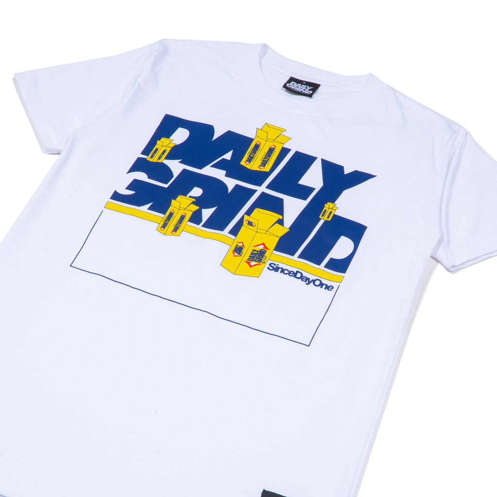 DAILY GRIND JUICY TSHIRT WHITE