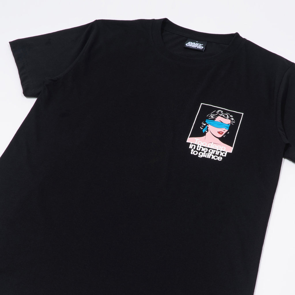 DAILY GRIND LOCKED IN TSHIRT BLACK