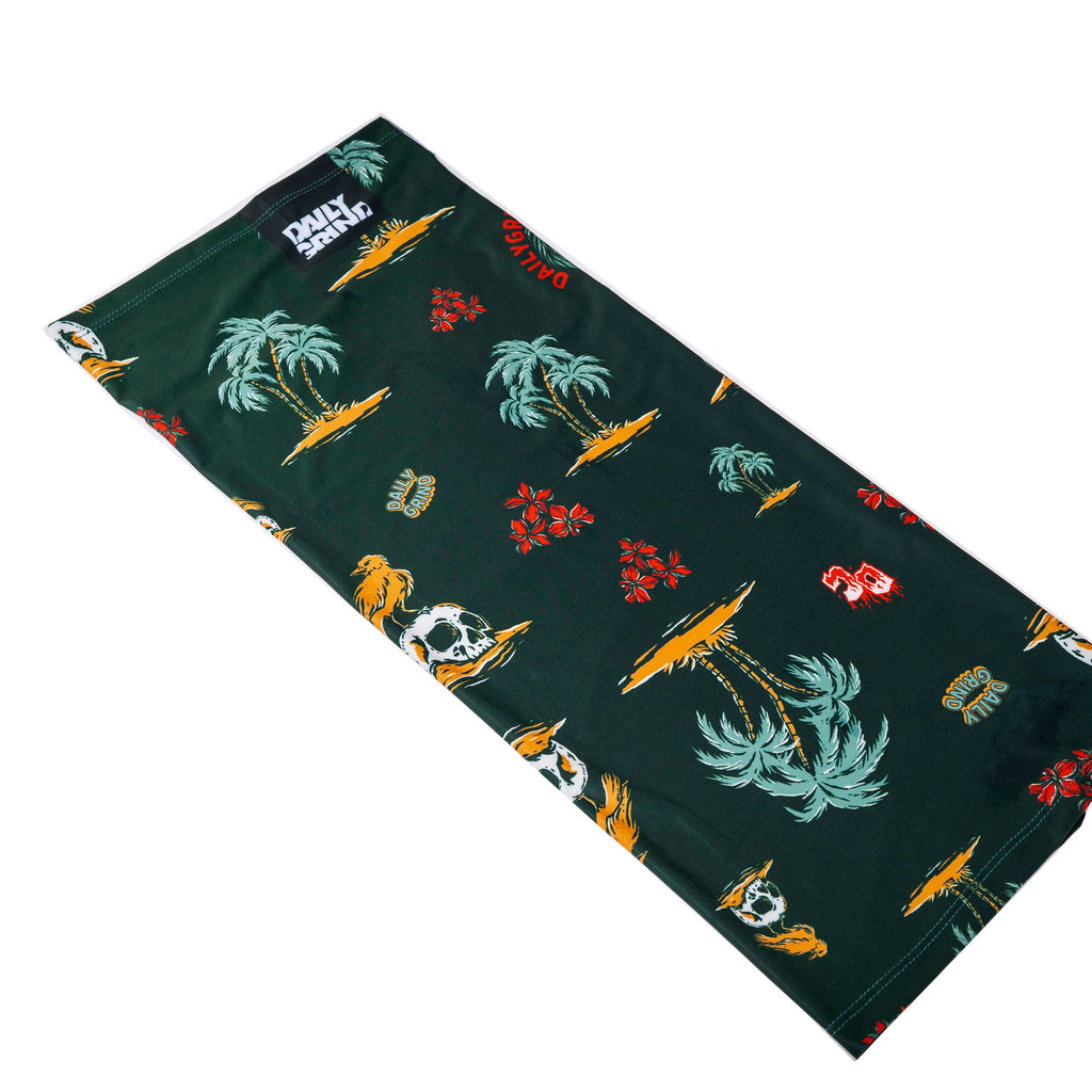 DAILY GRIND PALM TUBE MASK GREEN