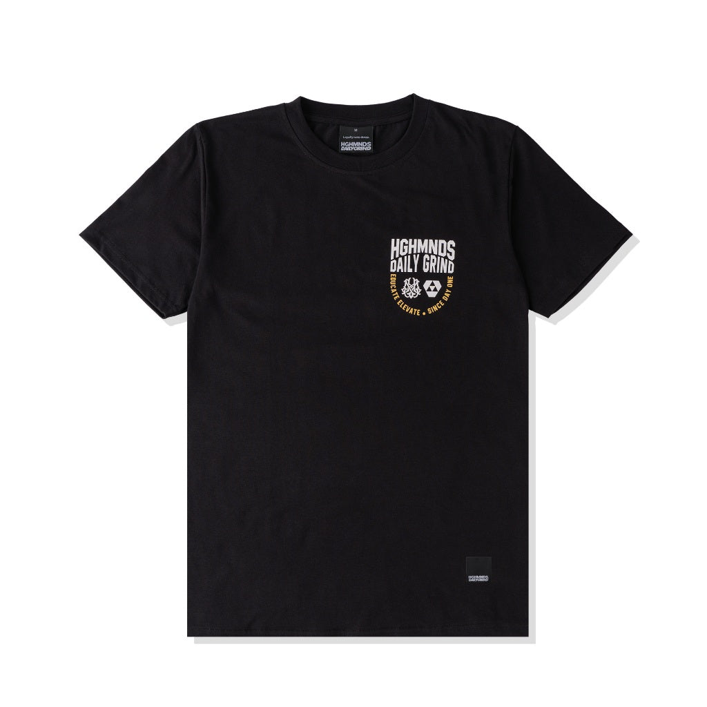 HGHMNDS X DAILYGRIND UNBREAKABLE TSHIRT BLACK