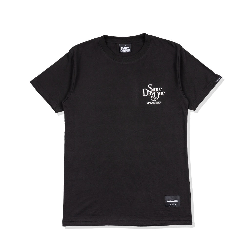 DAILY GRIND BLOCKS TSHIRT BLACK