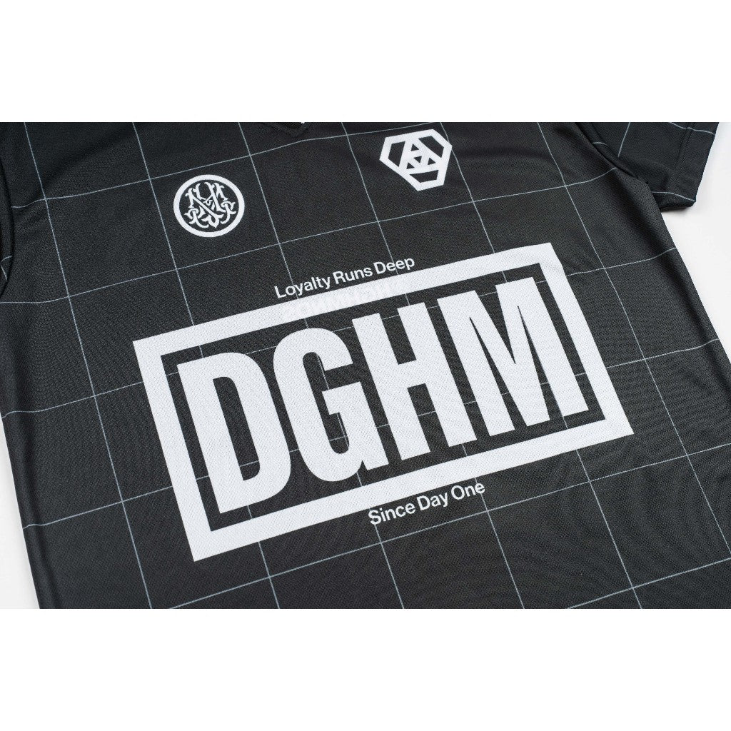 HGHMNDS X DAILYGRIND COMMITMENT JERSEY SHIRT BLACK