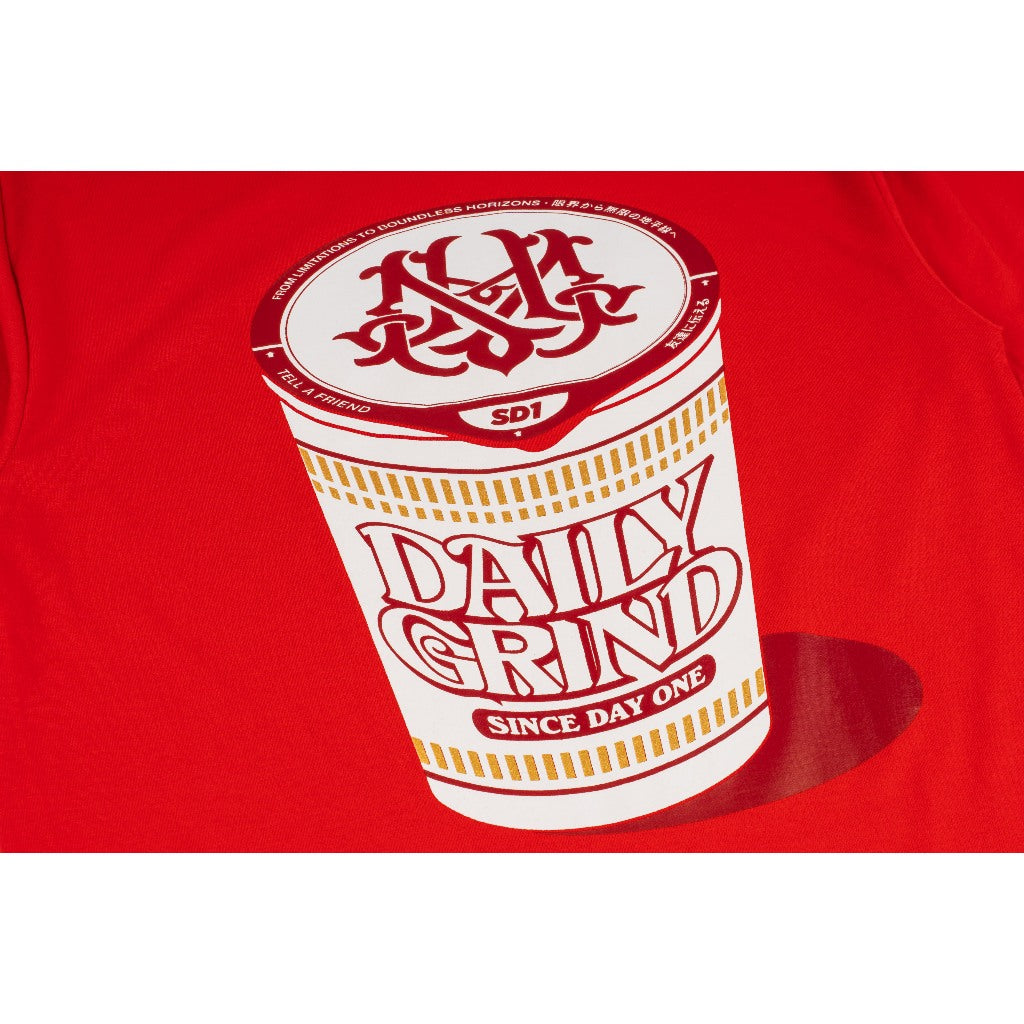 HGHMNDS X DAILYGRIND FLAVOR FOCUS TSHIRT RED