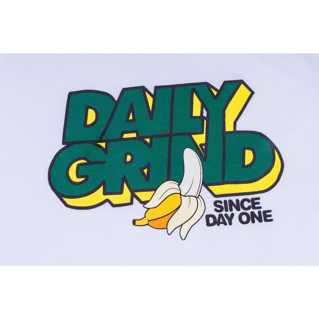 DAILY GRIND KIDS PEEL GOOD 3D TSHIRT FOR KIDS WHITE