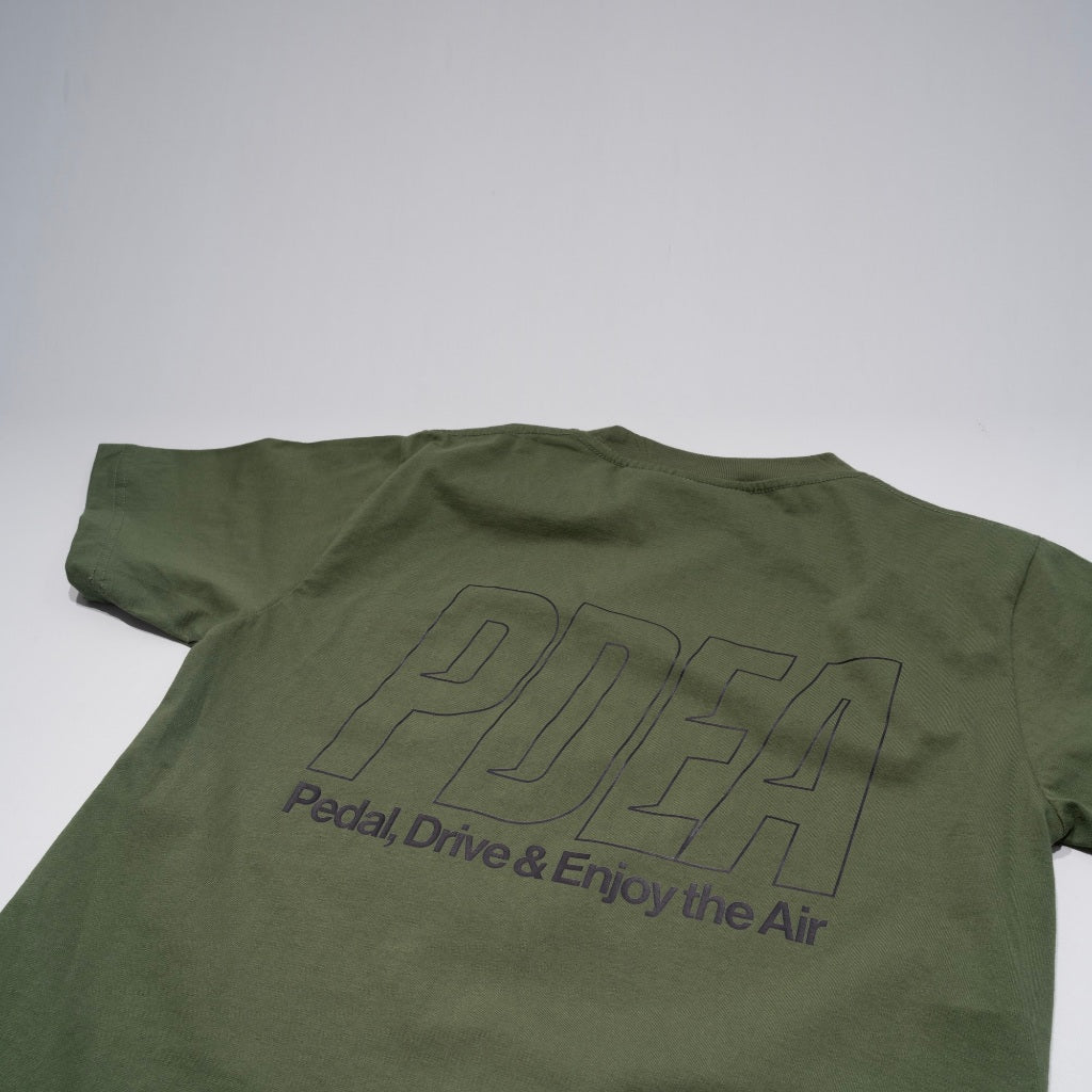 DAILY GRIND PEDAL & DRIVE TSHIRT FATIGUE