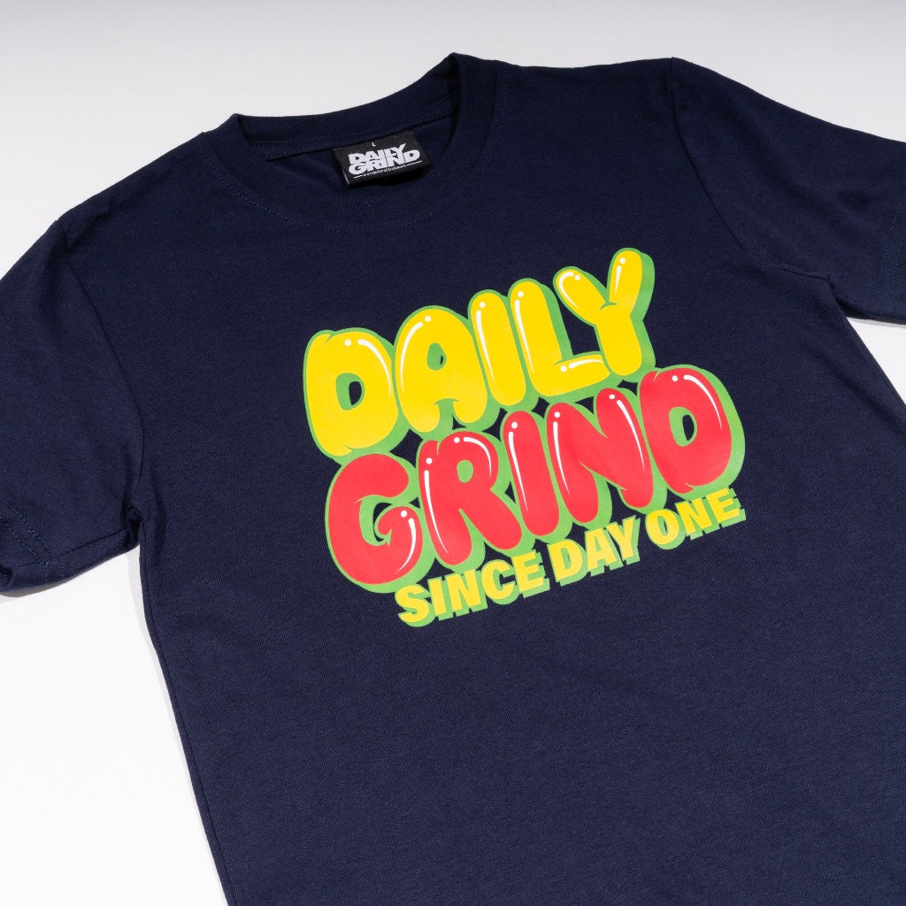 DAILY GRIND KIDS BALLOON TSHIRT FOR KIDS NAVY BLUE