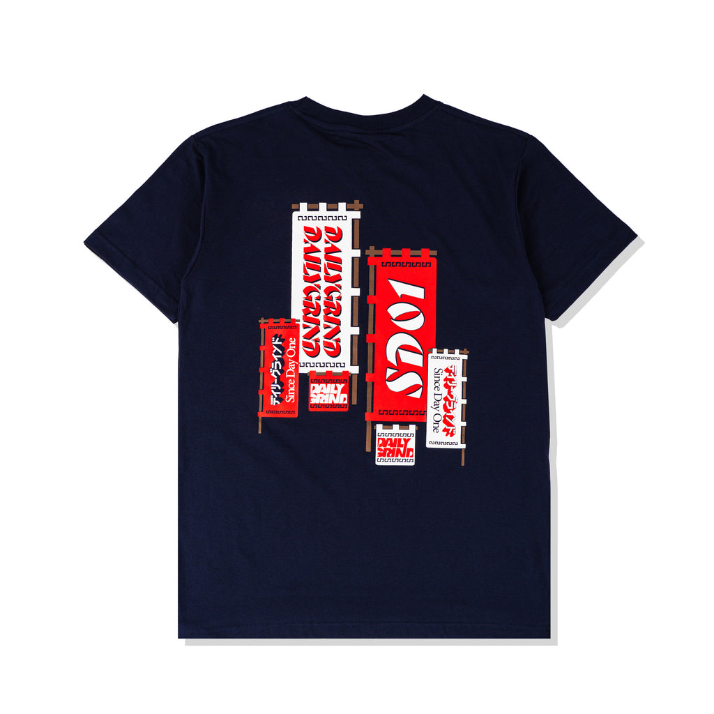 DAILY GRIND ENSIGN TSHIRT NAVY BLUE