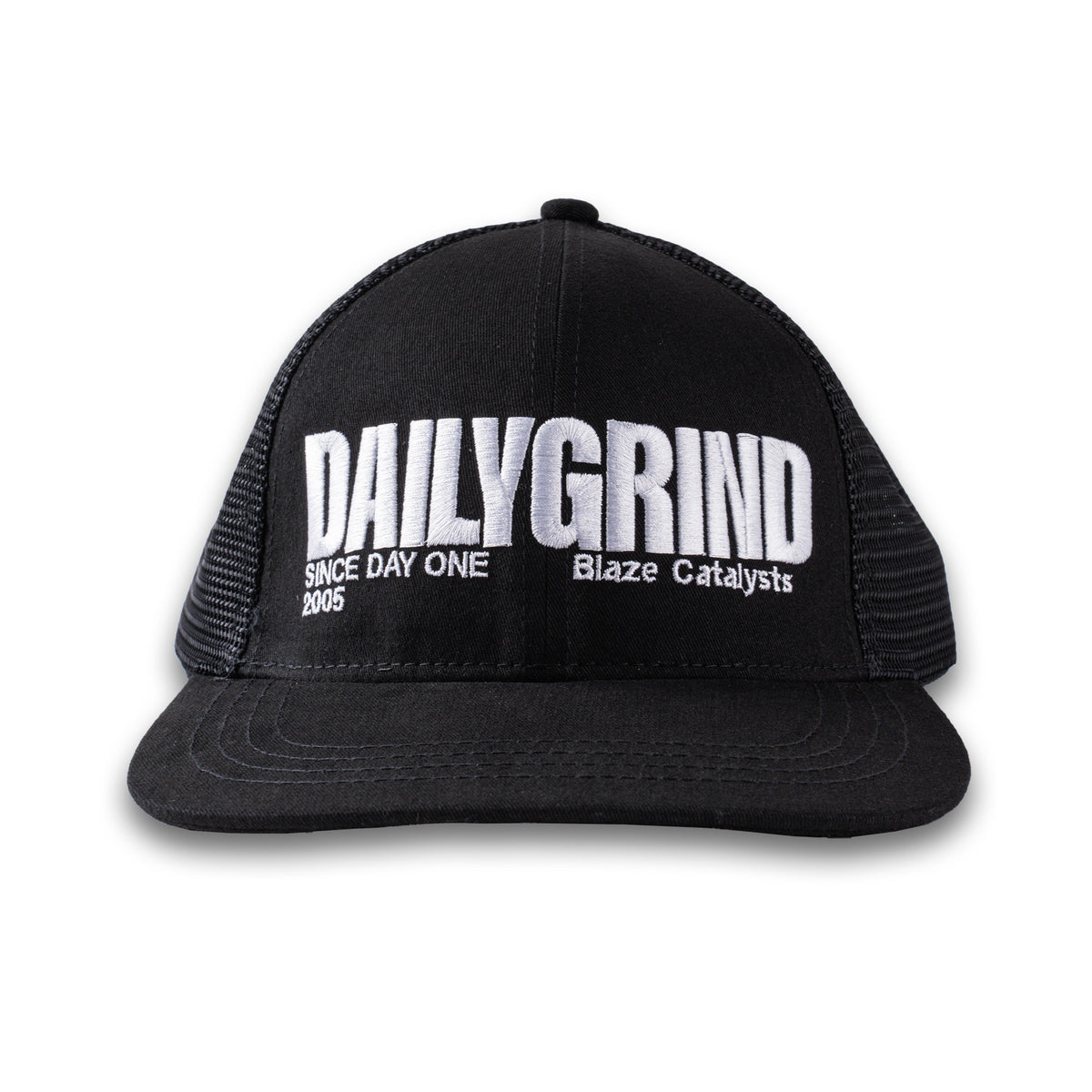 DAILY GRIND BLAZE TRUCKER CAP BLACK | Daily Grind Store PH