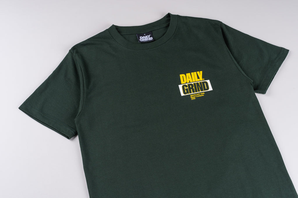 DAILY GRIND BLAZE DUO FB TSHIRT MOSS GREEN