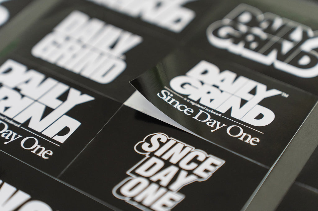 DAILY GRIND MONO STICKER SET 1