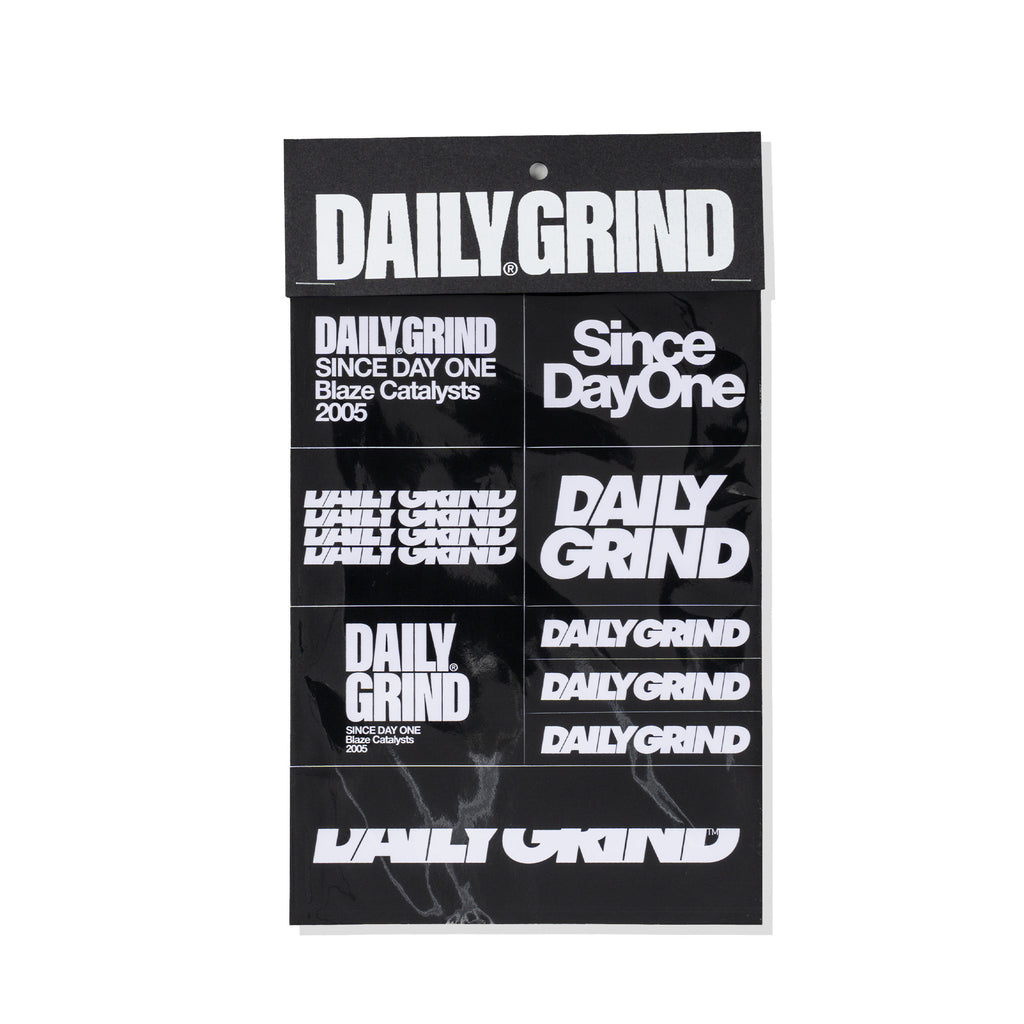 DAILY GRIND MONO STICKER SET 2