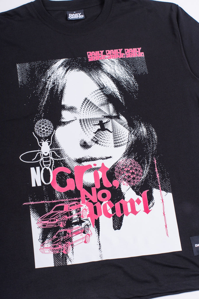 DAILY GRIND NO GRIT TSHIRT BLACK