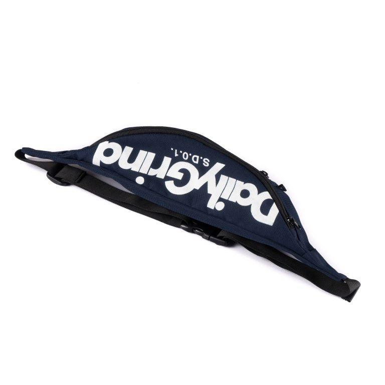 DAILY GRIND BELT BAG WITH PRINT NAVY BLUE