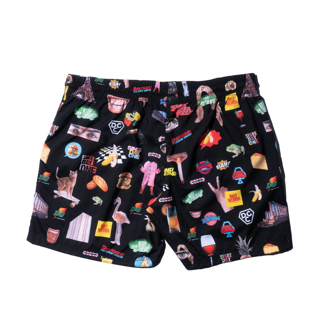 DAILY GRIND STICK A SHORTS BLACK