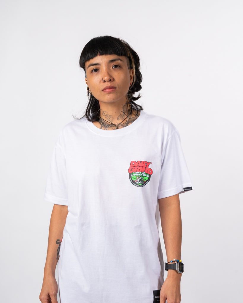 DAILY GRIND PLANT GOODNESS TSHIRT WHITE