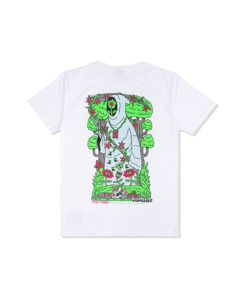 DAILY GRIND PLANT GOODNESS TSHIRT WHITE