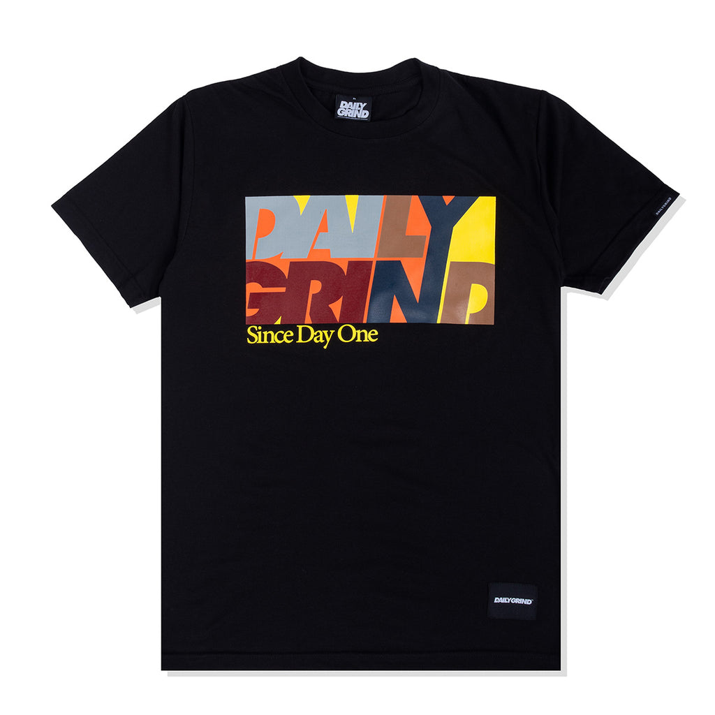 DAILY GRIND SECTION TSHIRT BLACK