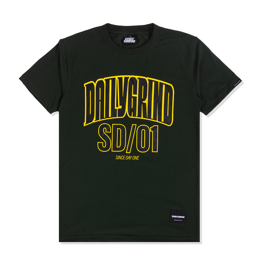 DAILY GRIND STABLE TSHIRT MOSS GREEN