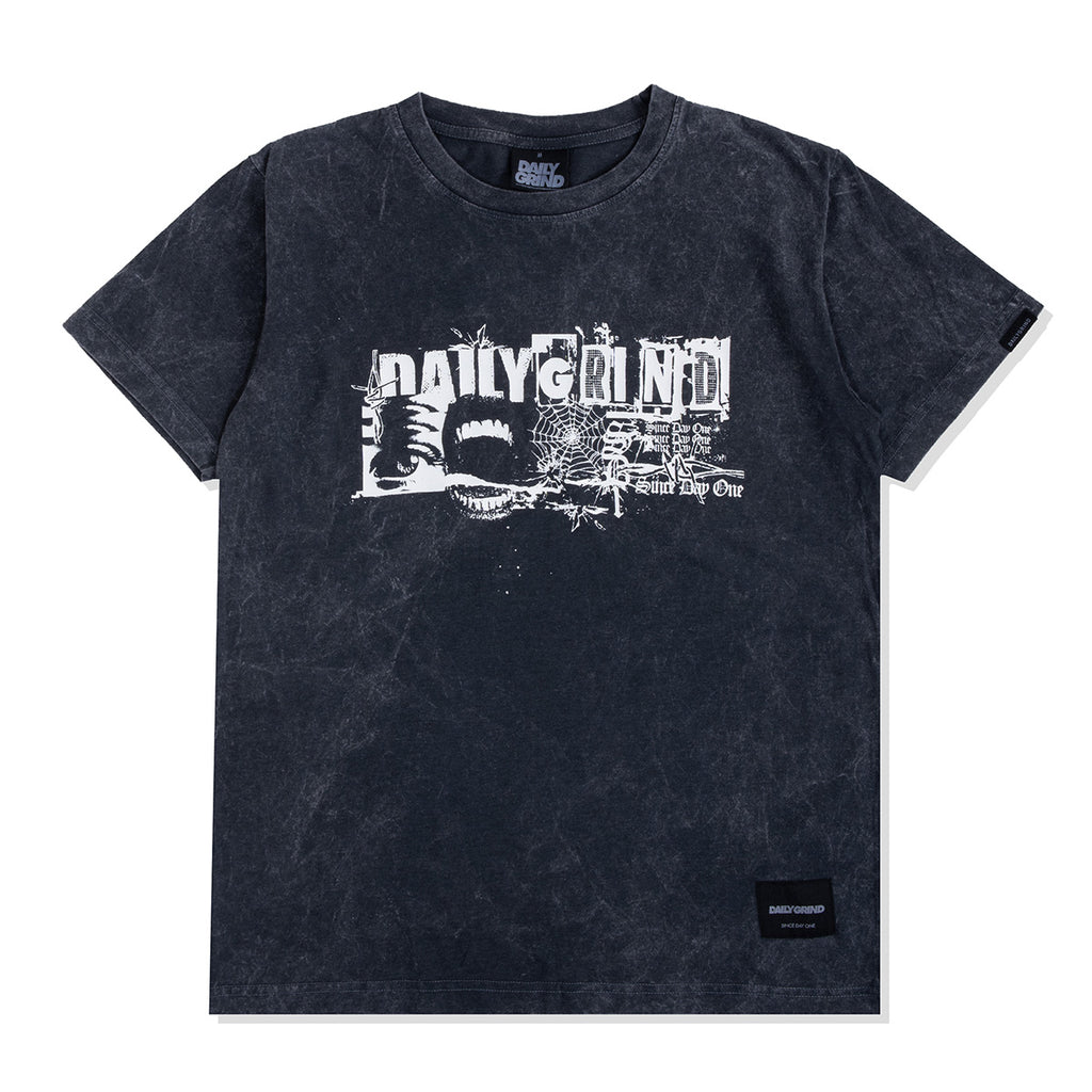 DAILY GRIND EXCERPT WASHED TSHIRT BLACK