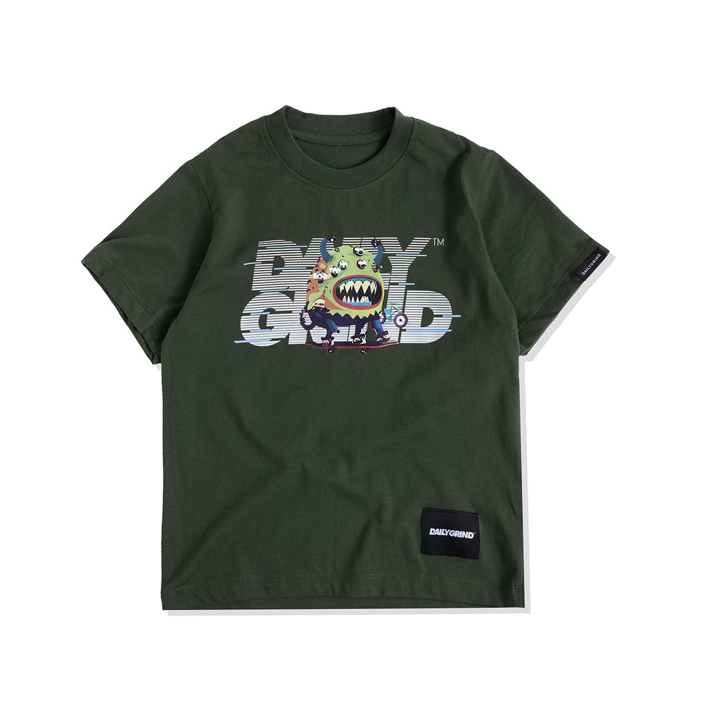 DAILY GRIND KIDS FUELED TSHIRT FOR KIDS FATIGUE