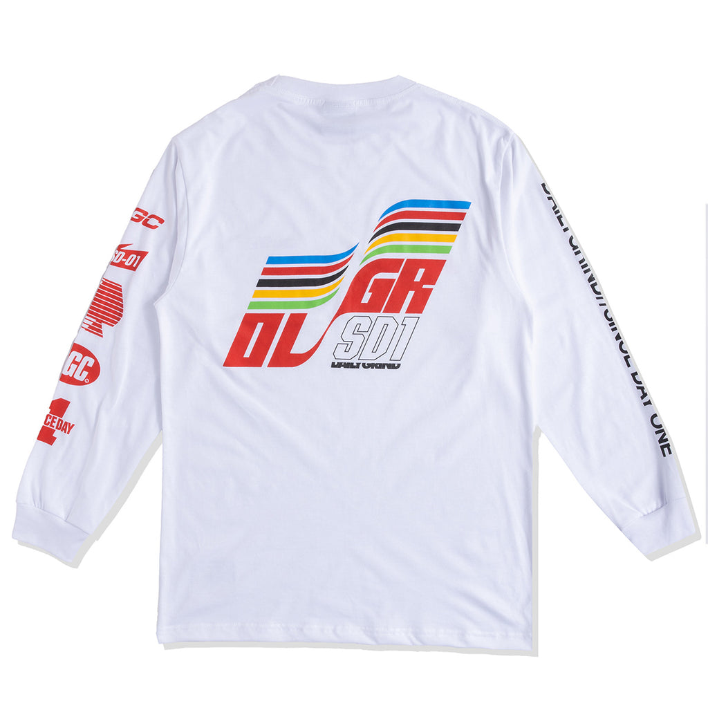 DAILY GRIND GRAND LONGSLEEVES WHITE