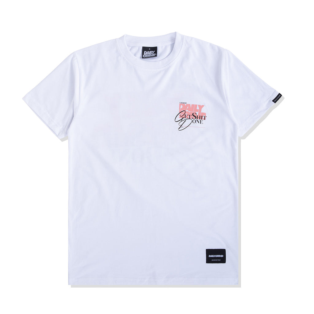 DAILY GRIND GSD TSHIRT WHITE