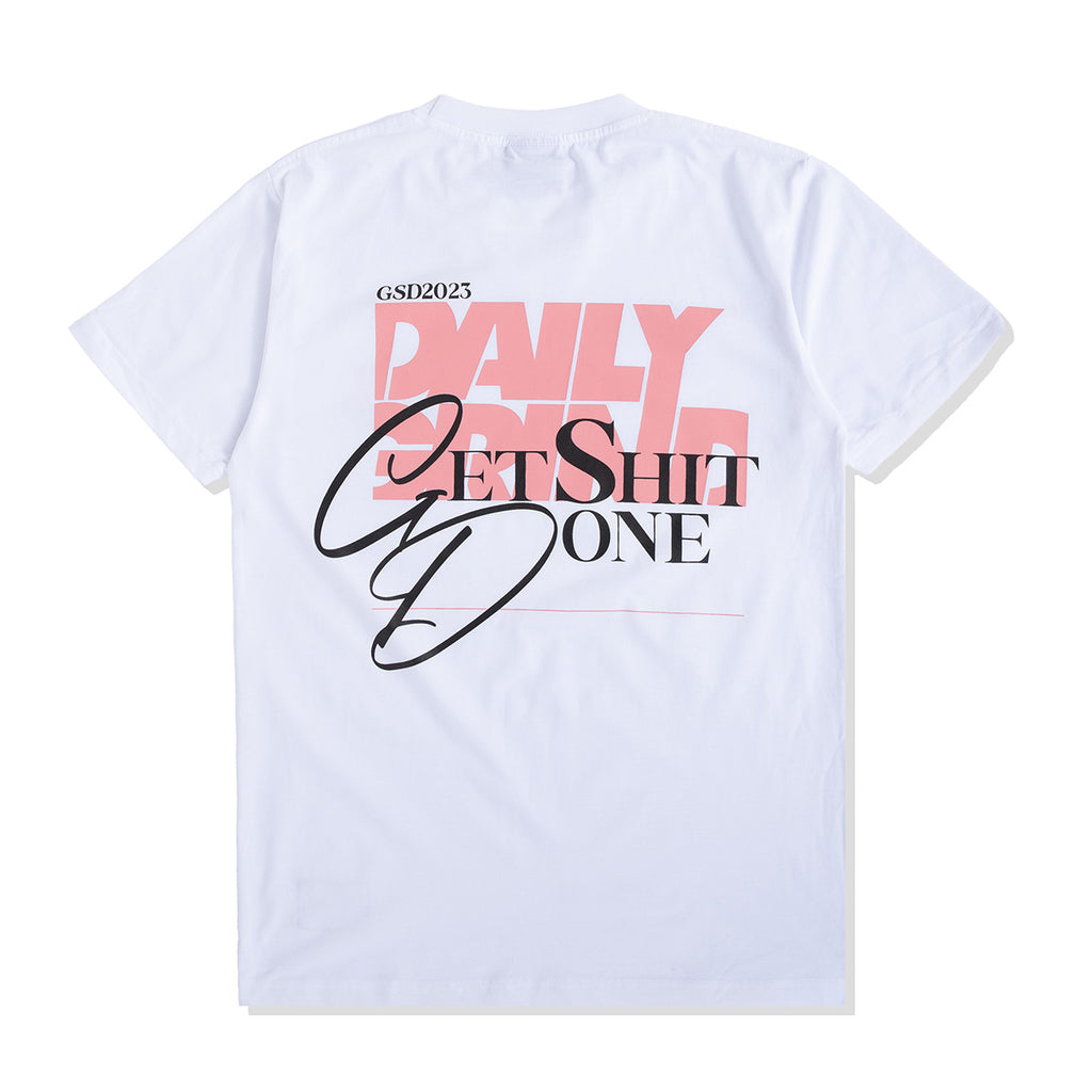 DAILY GRIND GSD TSHIRT WHITE