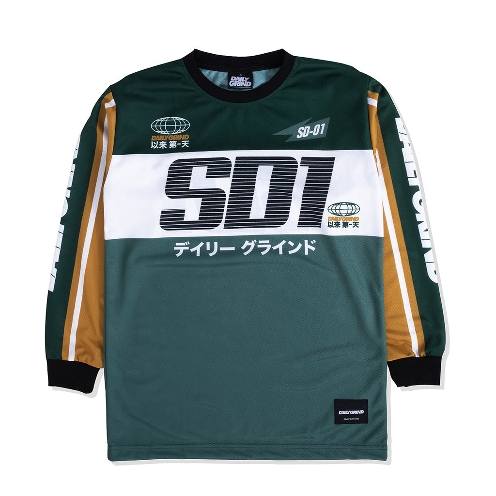 DAILY GRIND MOMENTUM JERSEY LONGSLEEVES FATIGUE