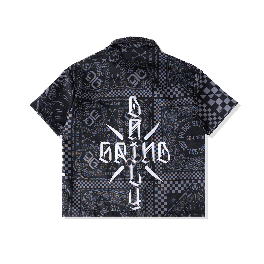 DAILY GRIND KIDS DROPLET POLO FOR KIDS BLACK