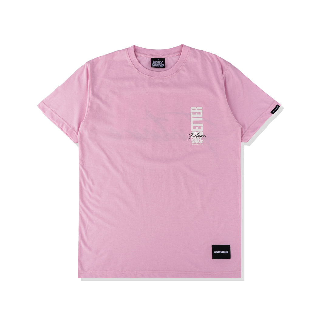 DAILY GRIND BETTER FUTURE TSHIRT PINK